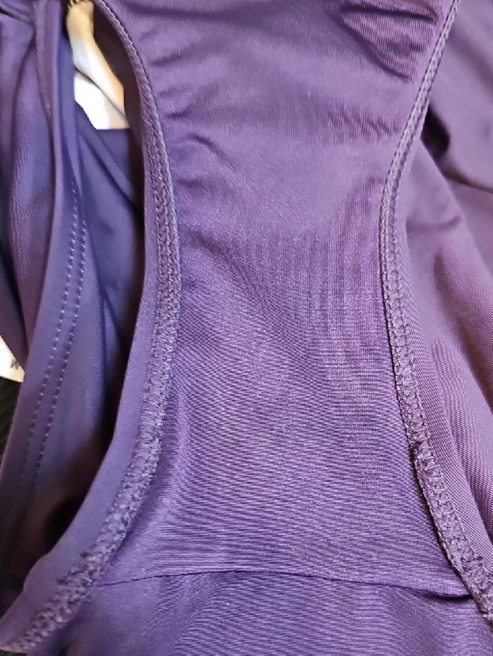 Lands' End Purple and Pink Floral Swim Dress - Picture 7 of 7